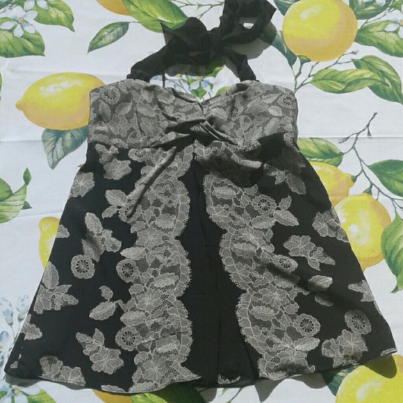 White House Black Market Tops - White House Black Market - Silk Halter Blouse